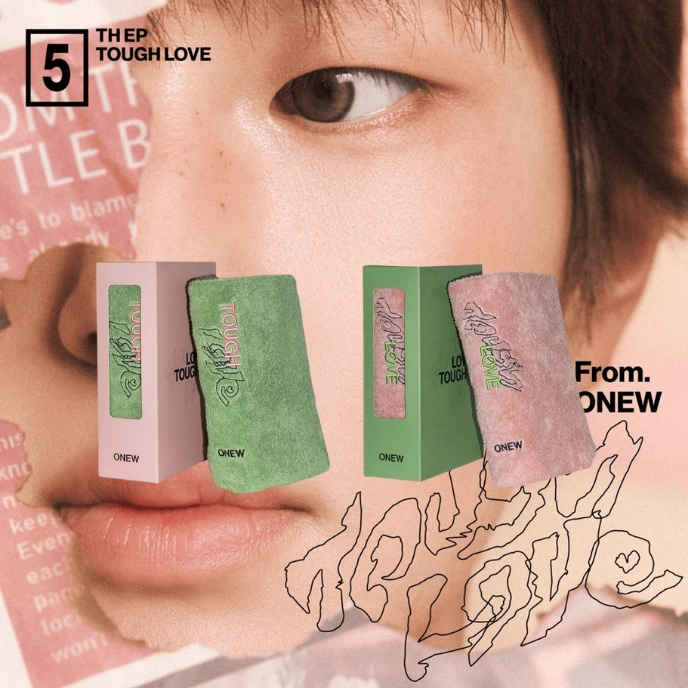ONEW-SHINEE-5th-Mini-Album-TOUGH-LOVE-TOWEL-BOOK-mkpop