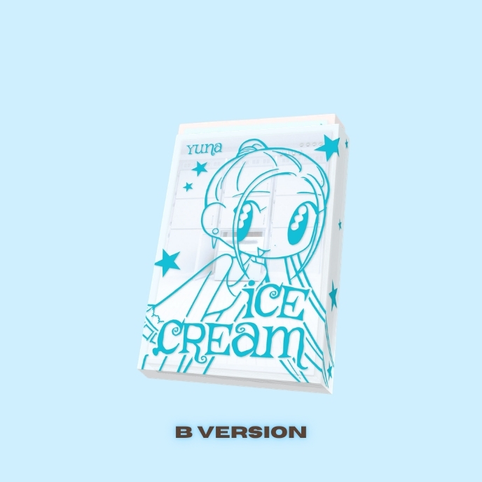 YUNA-ITZY-1-Mini-Album-Ice-Cream-Paco-album-Ver-B-mkpop
