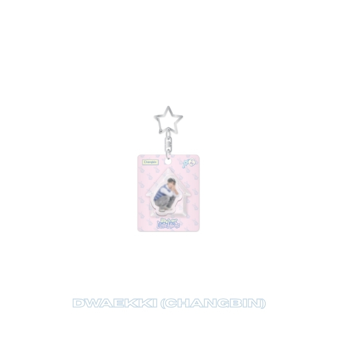 STRAY-KIDS-STAY-in-Our-Little-House-House-MD-MINI-BLOCK-KEYRING-DWAEKKI-Changbin-mkpop