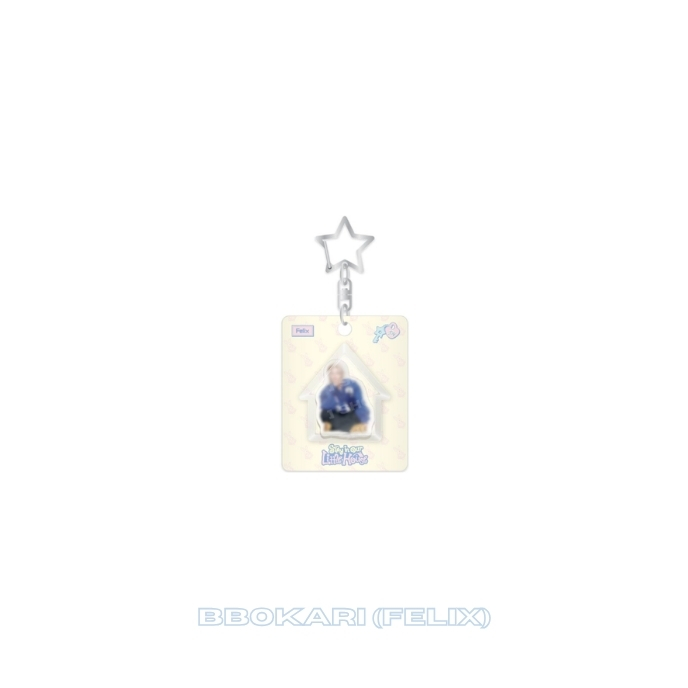 STRAY-KIDS-STAY-in-Our-Little-House-House-MD-MINI-BLOCK-KEYRING-BBOKARI-Felix-mkpop