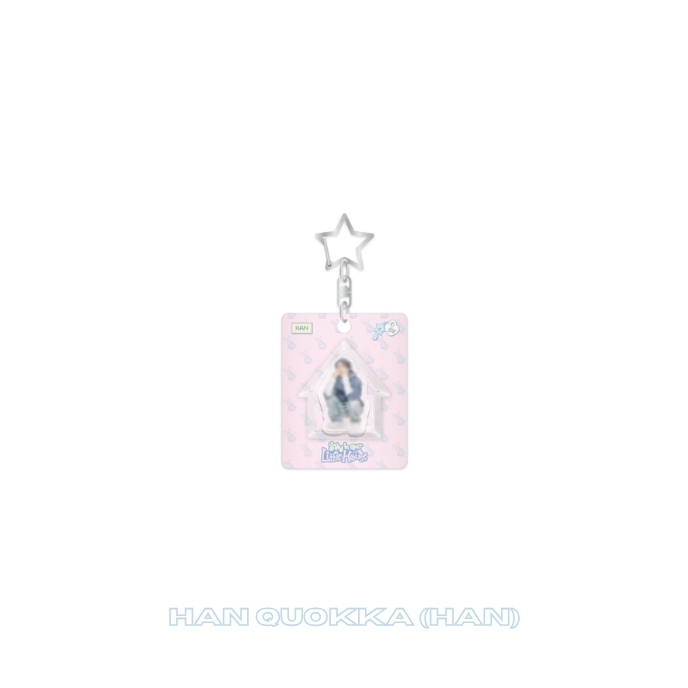 STRAY-KIDS-STAY-in-Our-Little-House-House-MD-MINI-BLOCK-KEYRING-HAN-QUOKKA-Han-mkpop