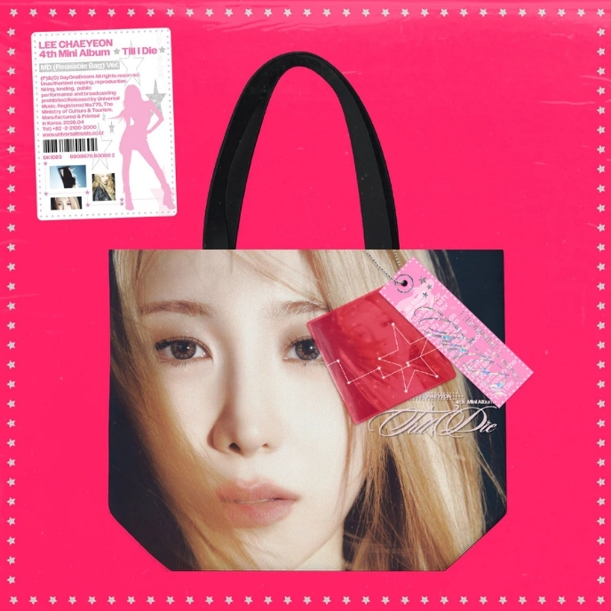 LEE_CHAEYEON-4th-Mini-Album-Till-I-Die-MD-Reusable-Bag-Ver-mkpop