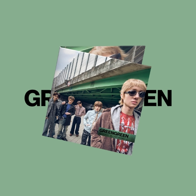 CORTIS-Greengreen-LP-Vinyl-mkpop