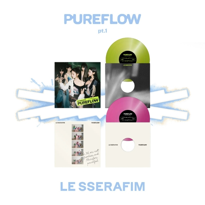 le-sserafim-2nd-studio-album-pureflow-pt1-Vinyl-ver-mkpop