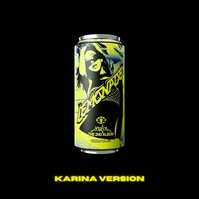 aespa-2nd-Album-LEMONADE-CAN-ver.-Smart-Album-karina-versionmkpop