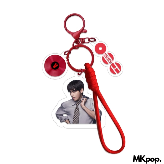 BTS-Porte-Clé-Arirang-Logo-V-KIM-TAEHYUNG-mkpop