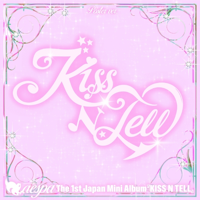 AESPA-1ST-JAPAN-MINI-ALBUM-KISS-N-TELL-POSTER-VER-MKPOP