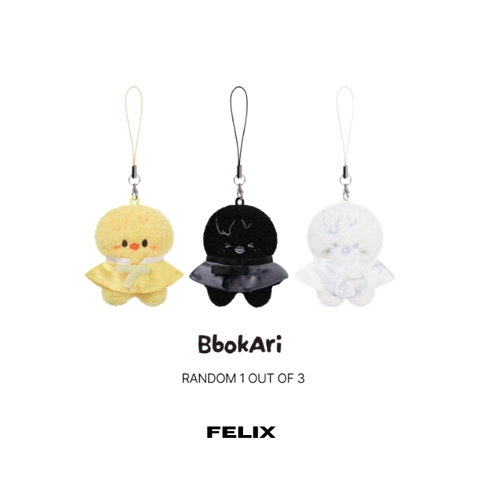 STRAY-KIDS-RUN-IT-SKZOO-SECRET-PLUSH-MICRO-BBOKARI-Felix-version-mkpop