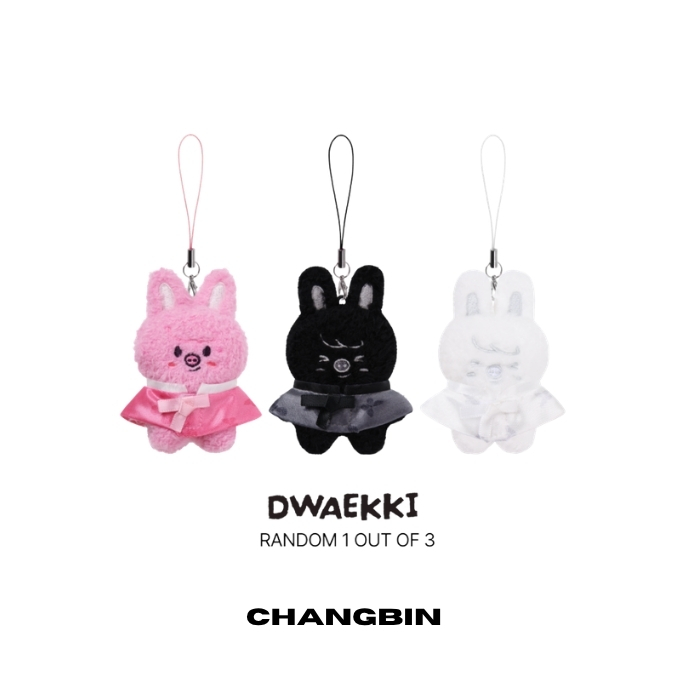 STRAY-KIDS-RUN-IT-SKZOO-SECRET-PLUSH-MICRO-DWAEKKI-Changbin-version-mkpop