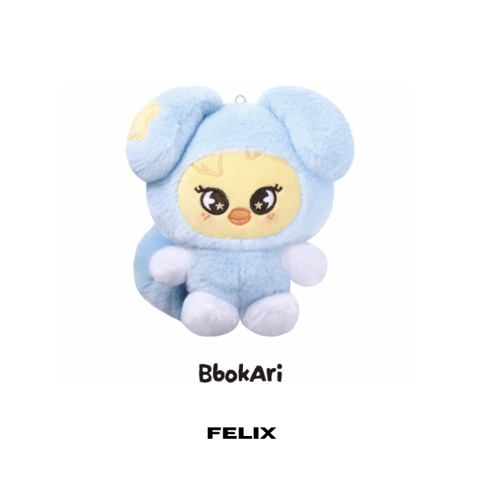 STRAY-KIDS-RUN-IT-SKZOO-PLUSH-in-TASY-BBOKARI-Felix-version-mkpop