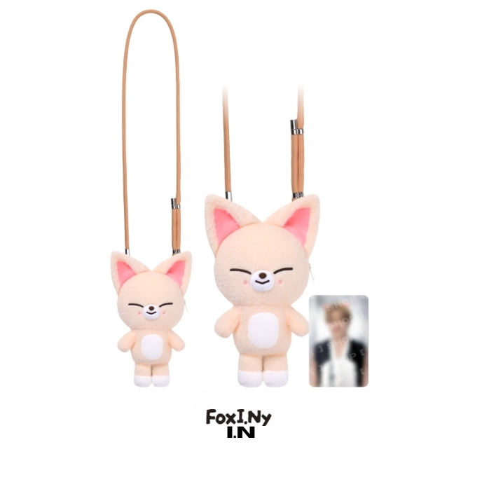 STRAY-KIDS-RUN-IT-SKZOO-PLUSH-CROSS-BAG-FOXI.NY-I.N-version-mkpop