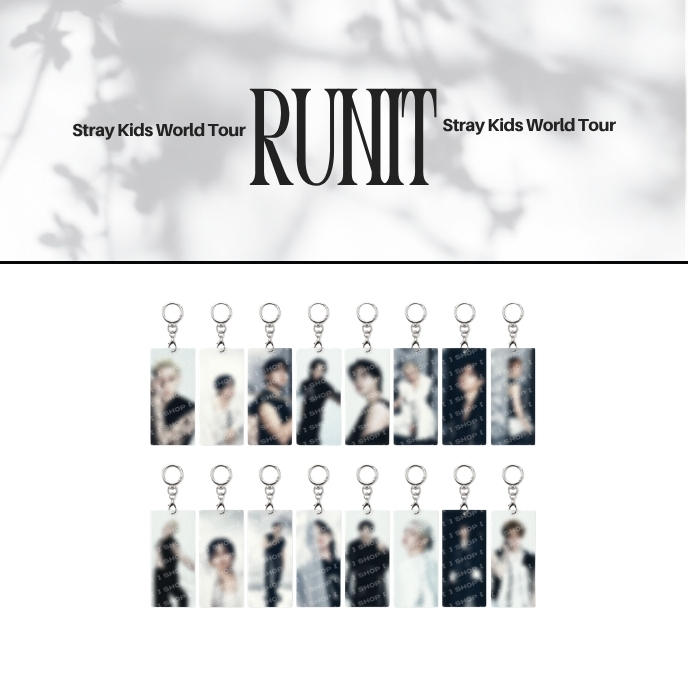 STRAY-KIDS-RUN-IT-SECRET-ACRYLIC-KEYRING-cover-version-mkpop