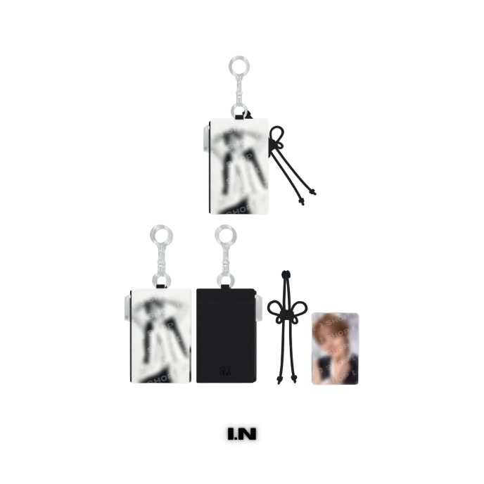 STRAY-KIDS-RUN-IT-CARD-HOLDER-KEYRING-FOXI.NY-I.N-version-mkpop