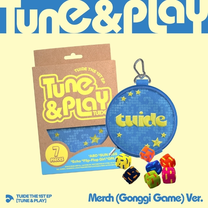 Tuide--1st-ep-TUNE-&amp;-PLAY-Merch-Gonggi-game-version-mkpop