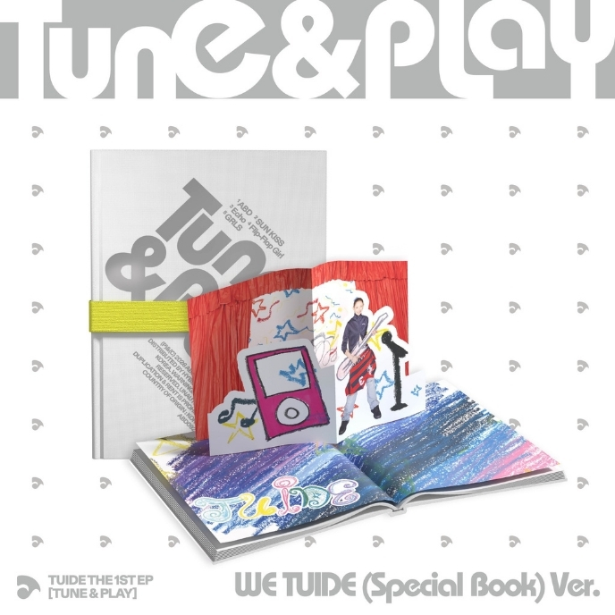 TUIDE--1st-ep-album-TUNE-&amp;-PLAY-we-tuide-special-book-mkpop