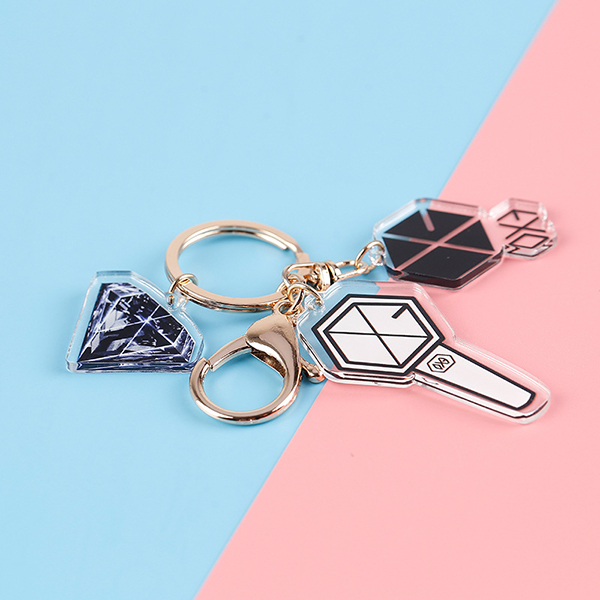 Porte-clés Blackpink Fan - Accessoire Concert, Fête, Collection - Design Cartoon, PVC Haute Qualité
