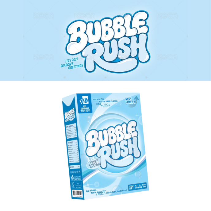 ITZY - Seasons Greetings 2027 (Bubble Rush) - cover