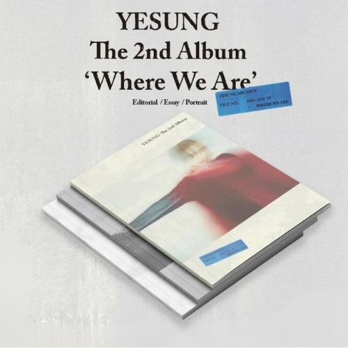 YESUNG [SUPER JUNIOR] - Where We Are (Photobook Ver.)
