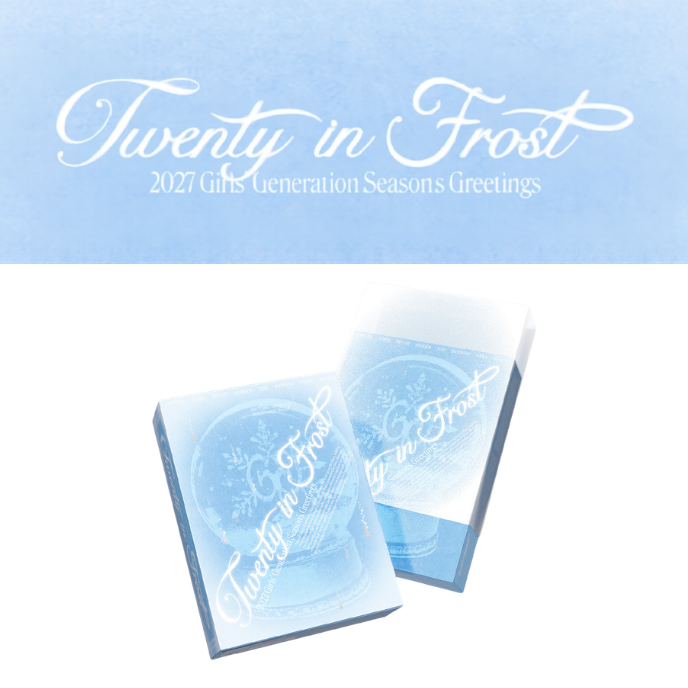 GIRLS GENERATION - Seasons Greetings 2027 (TWENTY IN FROST) - cover