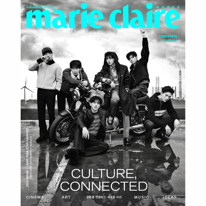 ENHYPEN - Marie Claire Korea Magazine Novembre 2026 GROUP