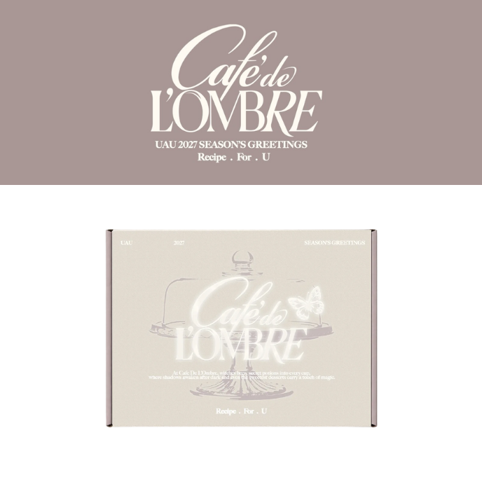 UAU - Seasons Greetings 2027 (Cafe De L’Ombre_Recipe . For . U) COVER