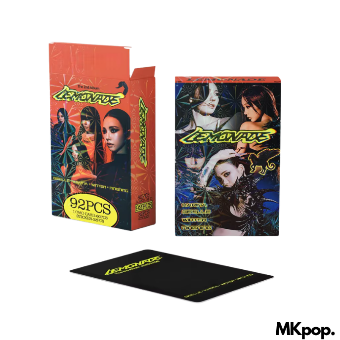 AESPA - Set Lomo Carte + Stickers - LEMONADE-2