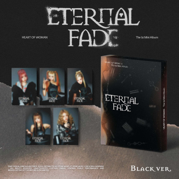HEART OF WOMAN - ETERNAL FADE  (black ver.)