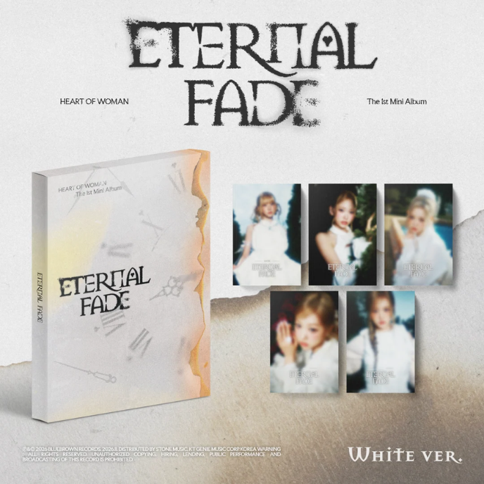 HEART OF WOMAN - ETERNAL FADE (white ver.)