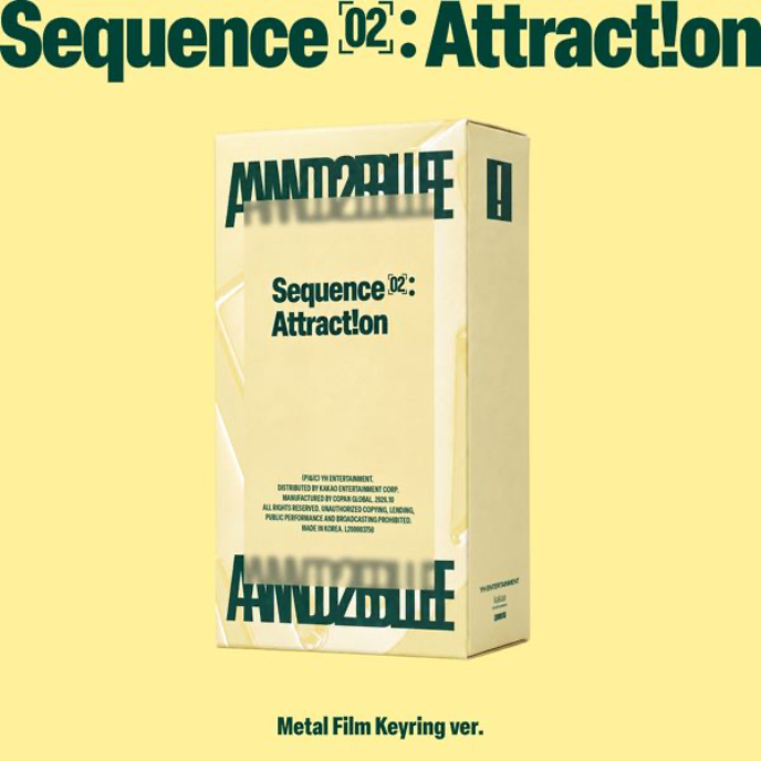 AND2BLE - Sequence 02_ Attraction (Metal Film Keyring Ver.)