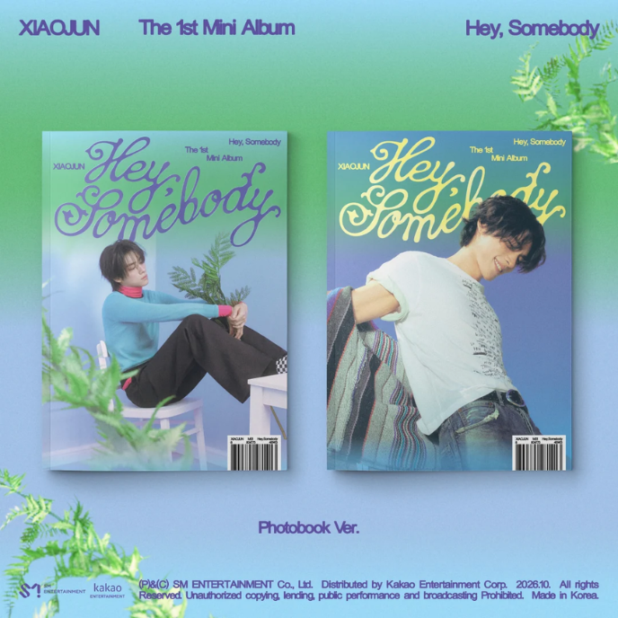 XIAOJUN [WAVY _ NCT] - Hey, Somebody (Photobook Ver.)