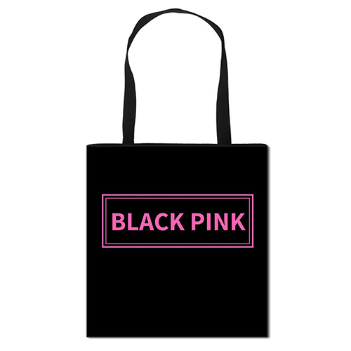 Black-Pink-tote-bag-logo-500