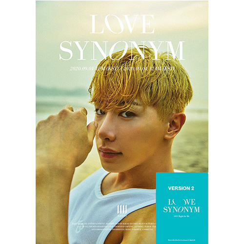 Wonho-Love-Synonym-(#1)-Right-For-Me-Mini-album-vol-1-version-2-size