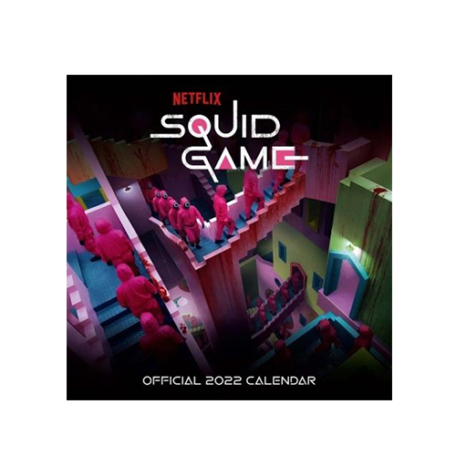SQUID GAME NETFLIX - Calendrier mural 2022 (Limited edition)