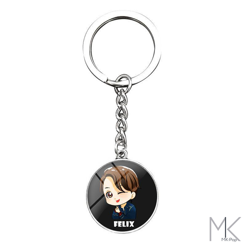 STRAY-KIDS-Porte-Clés-Collection-Cartoon-felix