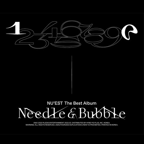 NU’EST - The Best Album : Needle & Bubble