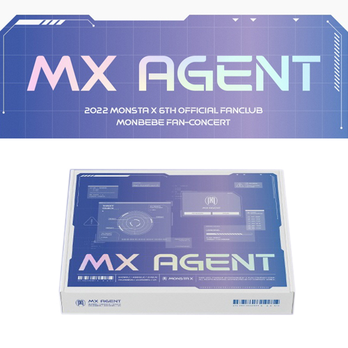 MONSTA X - 2022 6th Official Fanclub Monbebe Fan Concert MX Agent (Blu-ray & Photobook).