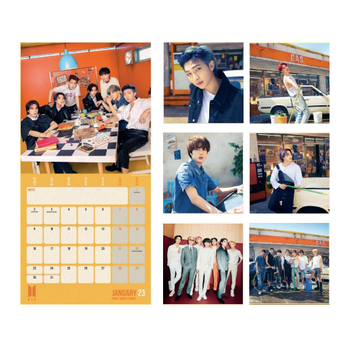 BTS-Calendrier-mural-2023-Butter-Limited-edition-version