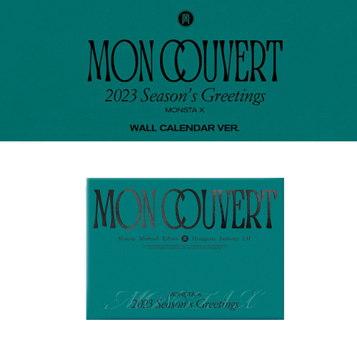 MONSTA X - Season\'s Greetings 2023 : Mon Couvert (Wall Calendar ver.)