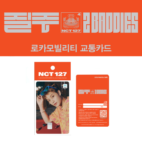 NCT 127 - 2 Baddies Loca Mobility Transportation Card (Limited Edition)