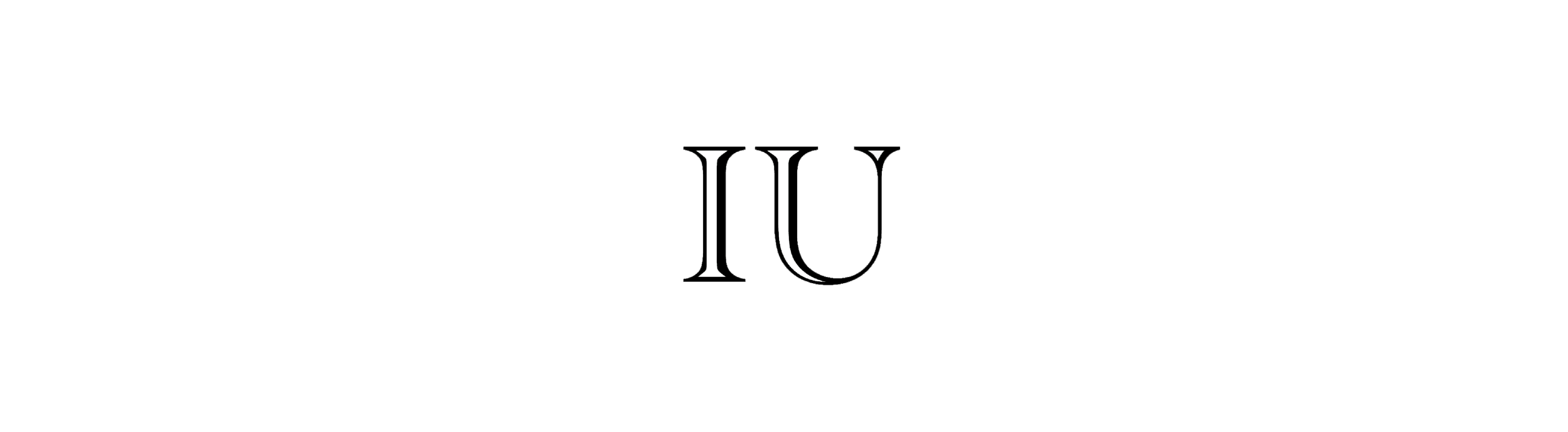 Logo de l'artiste IU