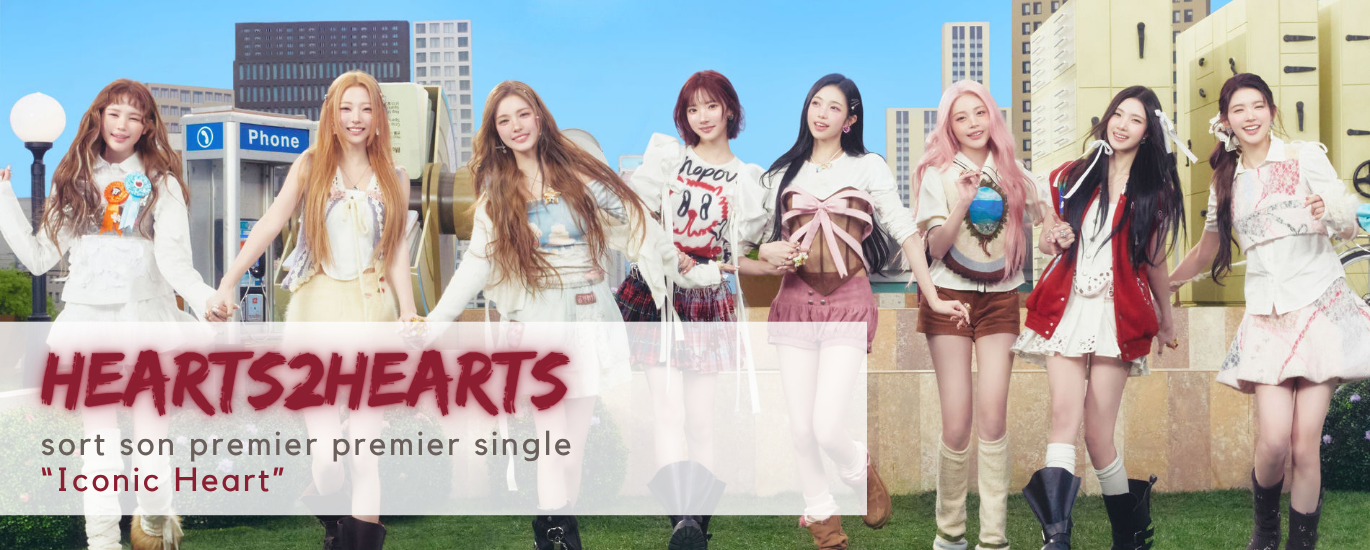 Découvrez Iconic Heart (Limited C Ver.), une édition limitée du premier single de HEARTS2HEARTS.