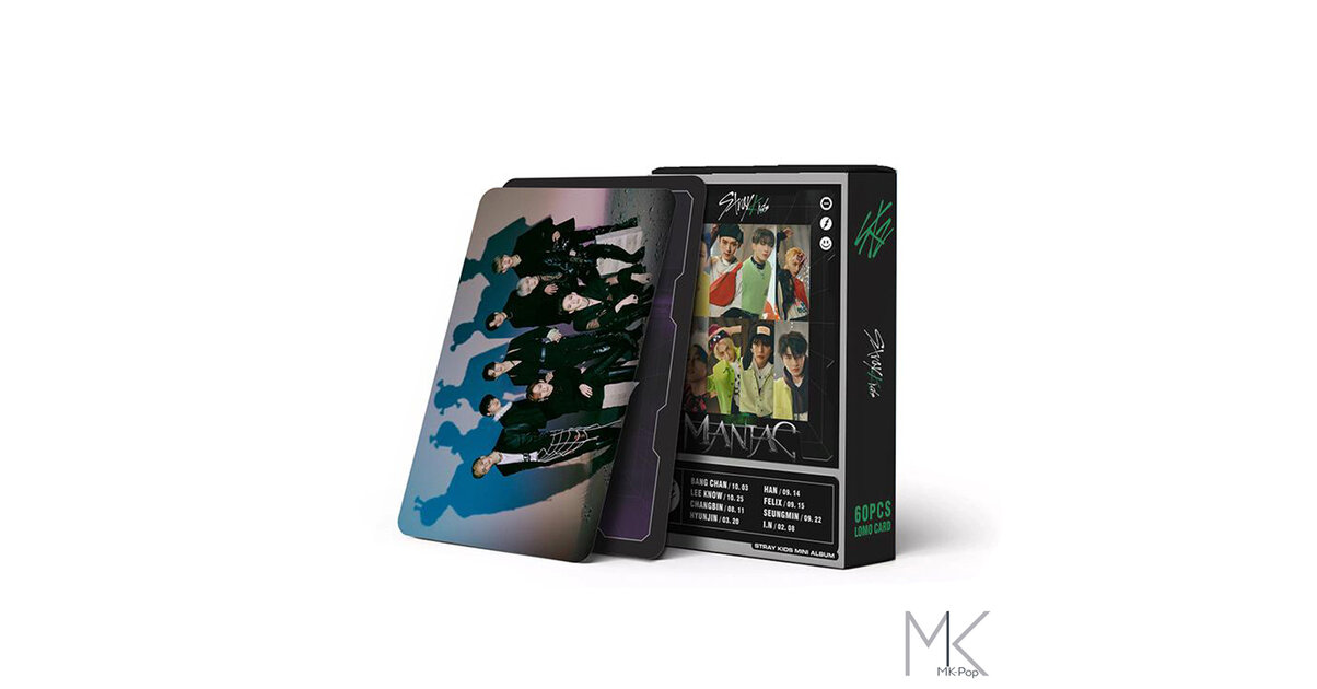 55 Cartes Photo (photocards) Stray Kids - Album K-pop - Taille 5.5x8.5 Cm - Papier Qualité - Pour Collection, Décoration, Cadeau Fan - 11