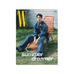 jin - bts - w korea - korean magazine - aout 2024 - cover A