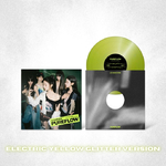 le-sserafim-2nd-studio-album-pureflow-pt1-Vinyl-Electric-yellow-Glitter-Ver-mkpop