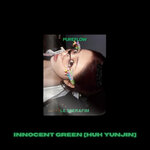 le-sserafim-2nd-studio-album-pureflow-pt1-COMPACT-ver--INNOCENT-GREEN-Huh-Yunjin-mkpop