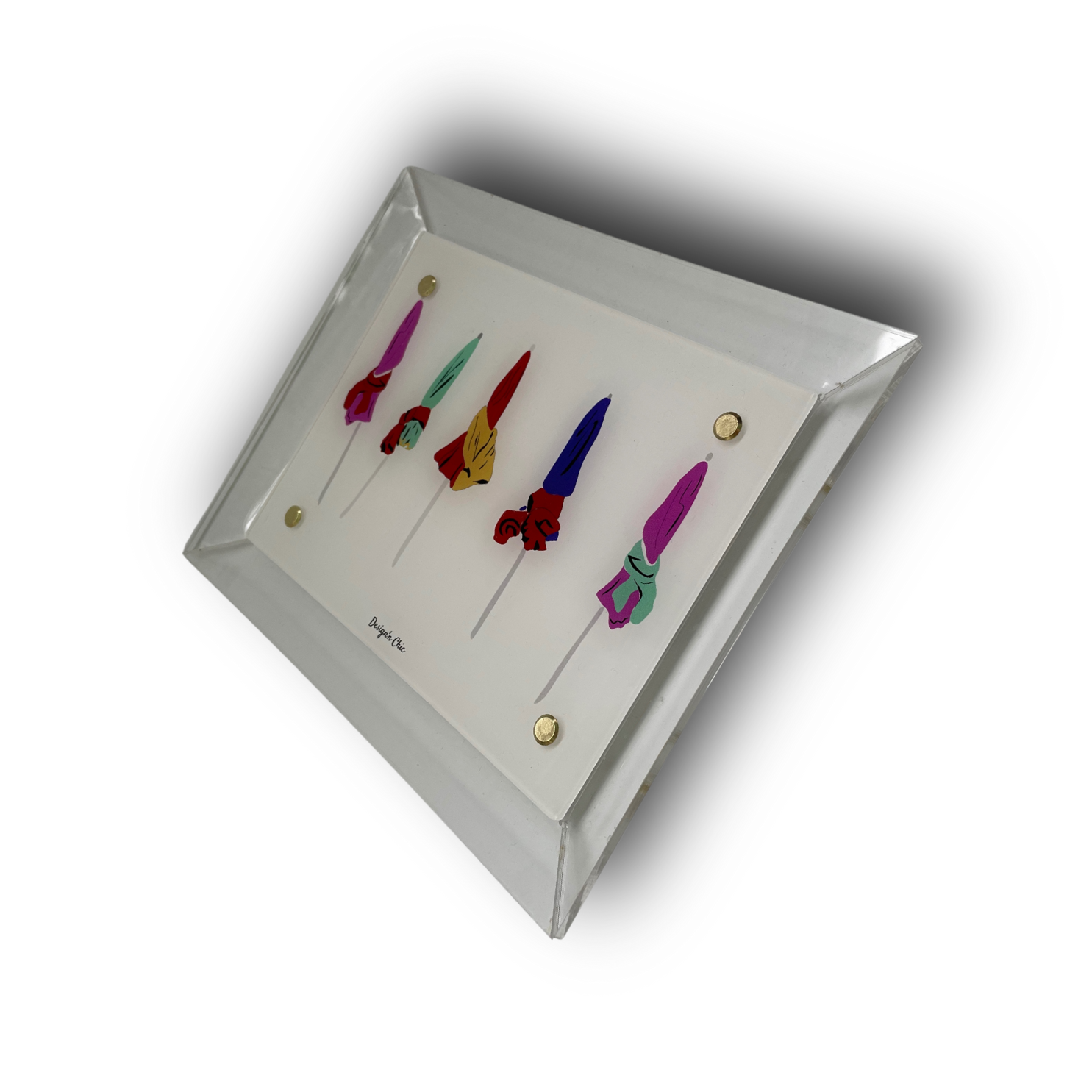 plateau plexi parasols deauville