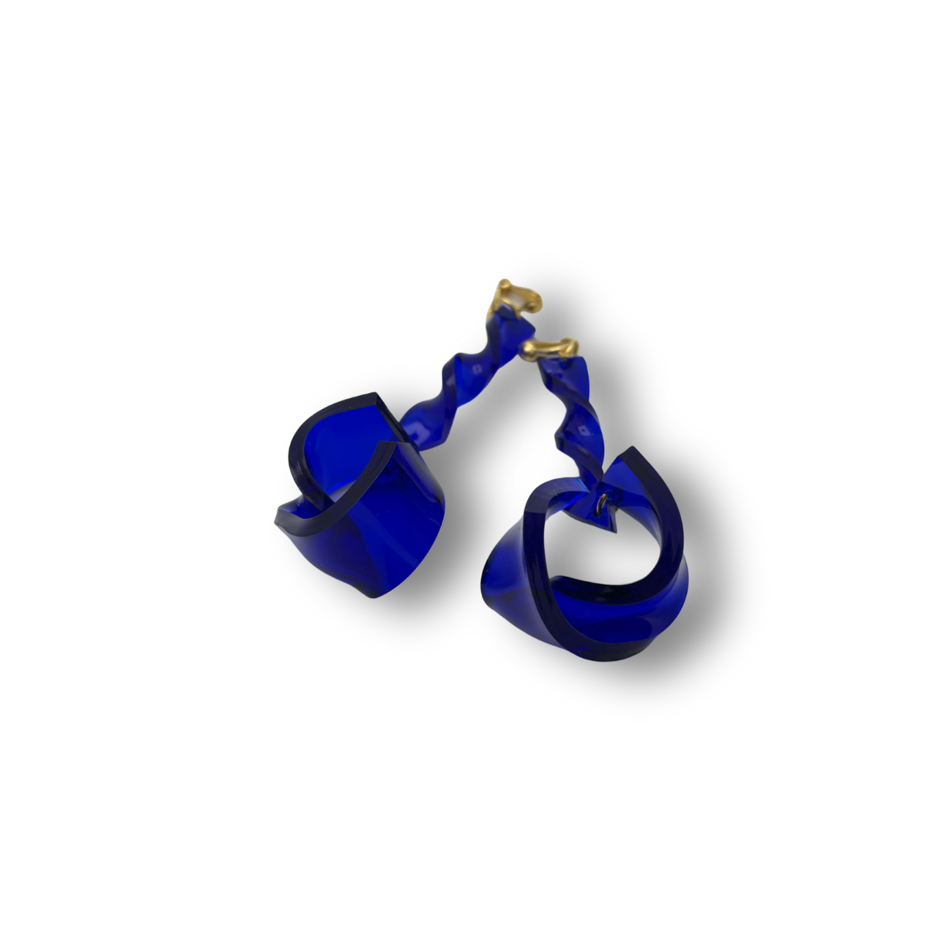 Boucles boutons de roses bleues5