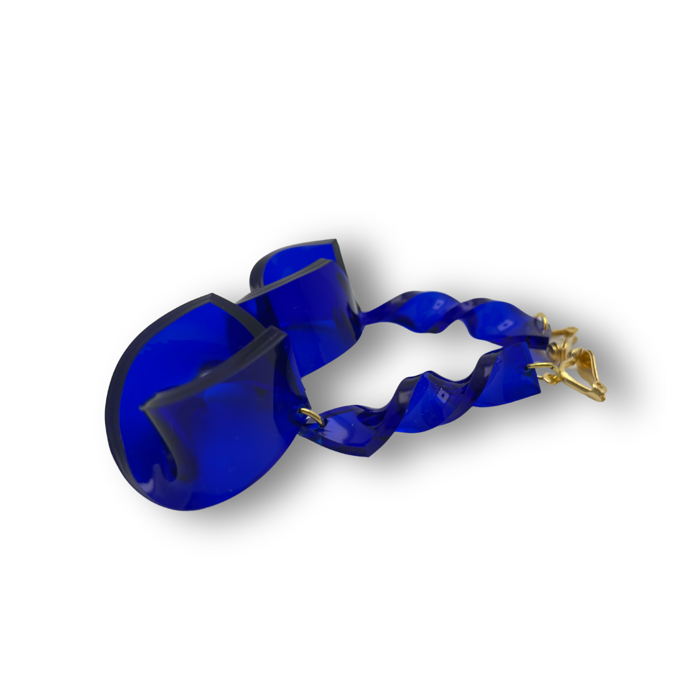 Boucles boutons de roses bleues4