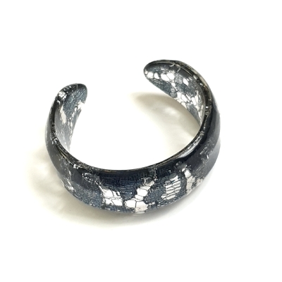 Bracelet cristal dentelle noire