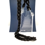 smarty bag clear chaine noire pourtel portable